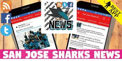 San Jose Sharks All News โปสเตอร์