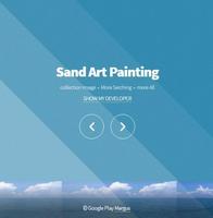 Sand Art Painting poster
