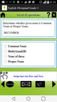 Olympiad English Test Grade 1 screenshot 1