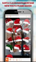 Santa Claus Photo Montage : New Photo Frame Maker ảnh chụp màn hình 1