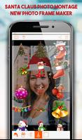 Santa Claus Photo Montage : New Photo Frame Maker capture d'écran 3