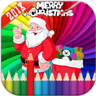 Santa Claus Coloring Book icono