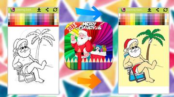 Santa Claus Coloring Book اسکرین شاٹ 1