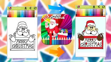 Santa Claus Coloring Book syot layar 3