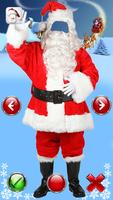 Santa Claus Photo Montage پوسٹر