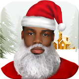 Santa Claus Photo Editor-icoon