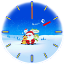 Santa Analog Clock APK