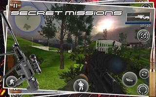 Sniper Assassin Shooting Fury 3D Gun Killer Games 截图 1