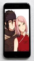 Sasuke and Sakura Wallpaper ポスター