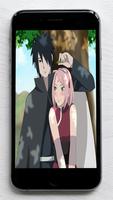 Sasuke and Sakura Wallpaper capture d'écran 3