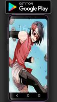 Sarada Uchiha Screen Lock HD Wallpaper capture d'écran 1