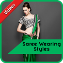 Saree wearing styles videos step by step APK