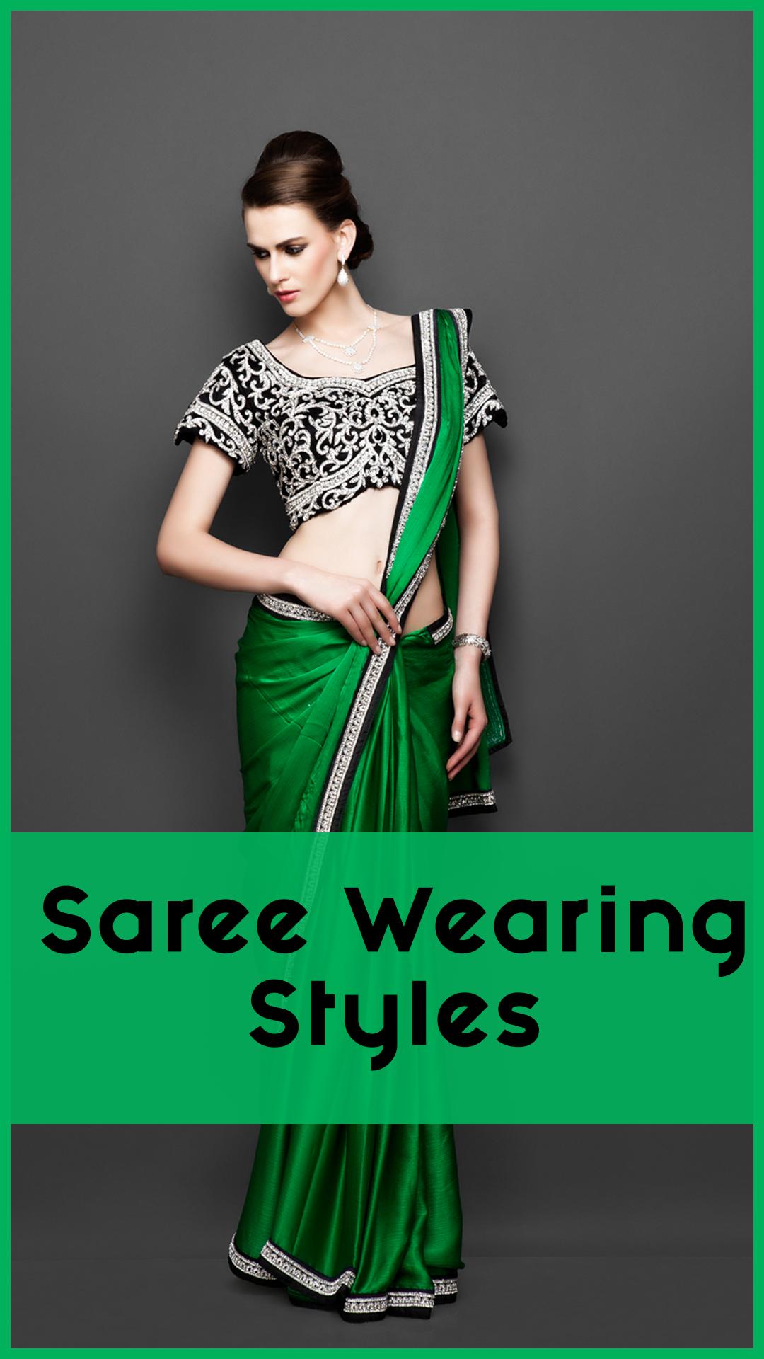Saree wearing styles for Android - APK Download