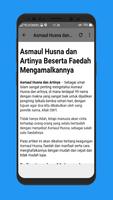 Asmaul Husna Makna dan Audio imagem de tela 3