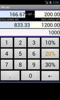 VAT calculator الملصق