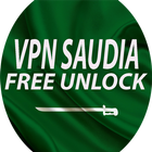VPN SAUDI ARABIA - Unlimited Proxy Unlock 图标