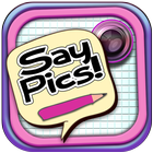 Say Pics! - Image Editor App icône