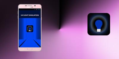 UV Light Simulation Plakat