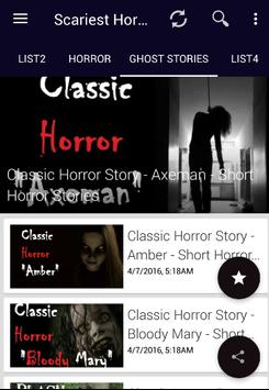 scary audio stories horror ghosts halloween poster