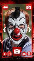 Scary Clown Face Camera স্ক্রিনশট 1