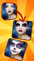 Straszny Makijaż Na Halloween Edytor Zdjęć screenshot 3