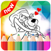 Coloring Scooby Dooby Doo Game