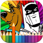 Scooby Doo Coloring Book-icoon