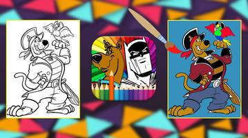 Scooby Doo Coloring Book syot layar 3