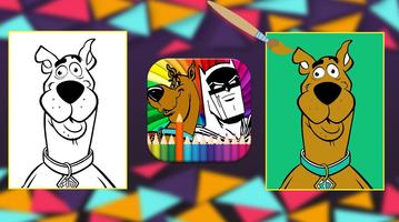 Scooby Doo Coloring Book syot layar 2