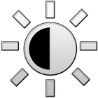 screen brightness control free icon