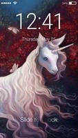 Magical Unicorn Art Screen Lock-poster