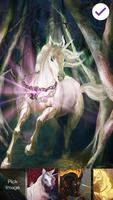 Magical Unicorn Art Screen Lock 스크린샷 2