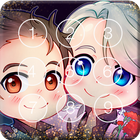 Icona Сute Lovely Anime Yuri Chibi Nice Ice Screen Lock