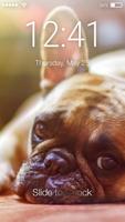 Cute French Bulldog Dog Puppy Screen Lock captura de pantalla 2