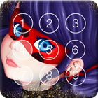 Ladybug Beautiful Cute Art Superheroes Screen Lock ícone