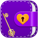 diary with lock-Diary-Love Diary-emoji Diary APK
