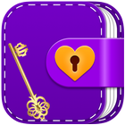 diary with lock icon
