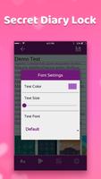 Secret Diary with lock:Private Diary captura de pantalla 2