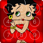 Cute Betty Boop Dotty Wallpapers Lock PIN Screen ikona
