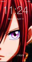 Fairy Tail Anime Wallpaper Screen PIN Lock-poster