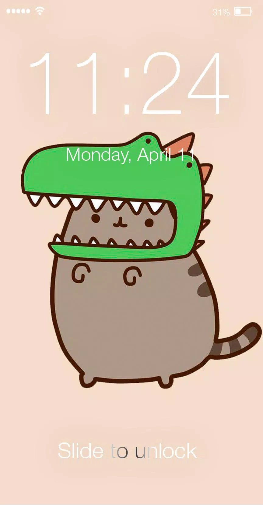 Pusheen Cat Cute Kawaii Wallpaper Lock PIN Screen APK for Android ...