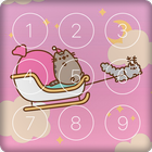 Pusheen Kitty Kawaii Cat Cute Wallpaper Lock App icon