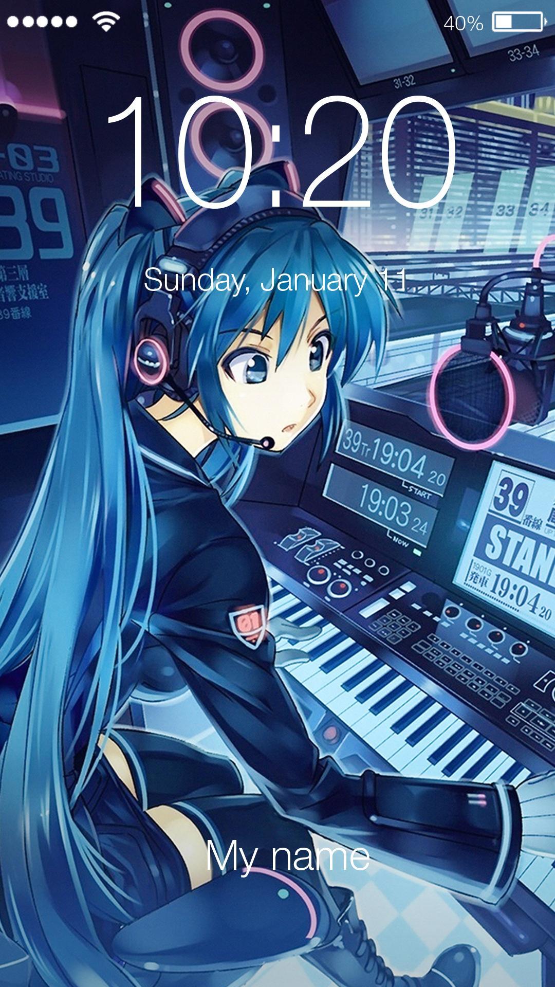 Cool Anime Girls HD Wallpapers Lock Screen for Android - APK Download
