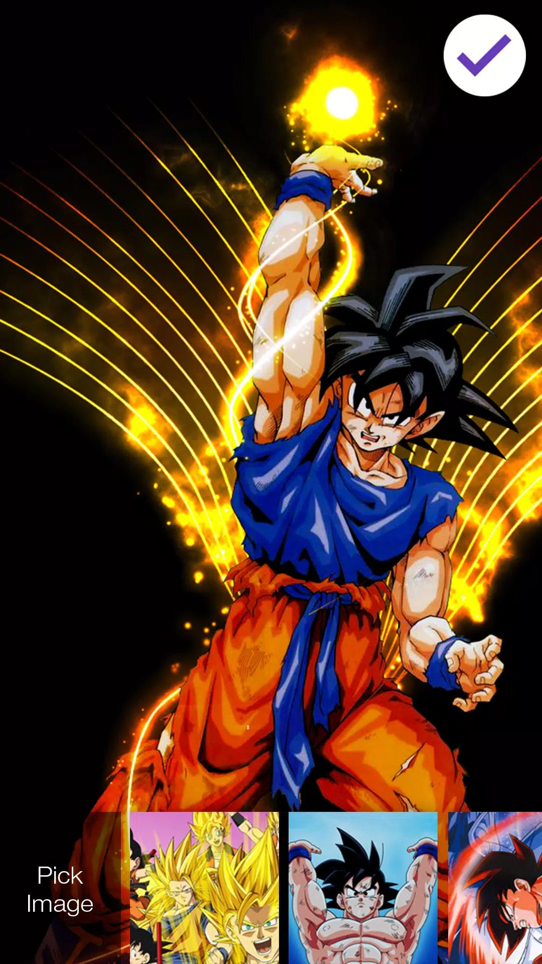 Goku Anime Super HD Lock Screen APK for Android Download