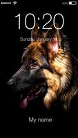 German Shepherd Dog Breed App Lock poster