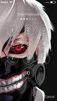 Kaneki Ghoul Anime AppLock Security imagem de tela 1