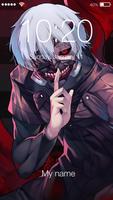 Kaneki Ghoul Anime AppLock Security imagem de tela 2