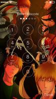 Kurosaki Ichigo Anime Security Lock Screen 截图 1