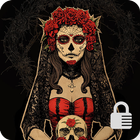 Santa Muerte Screen Lock & Wallpaper icône