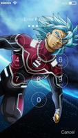 Super Goku Anime App Lock Security captura de pantalla 1